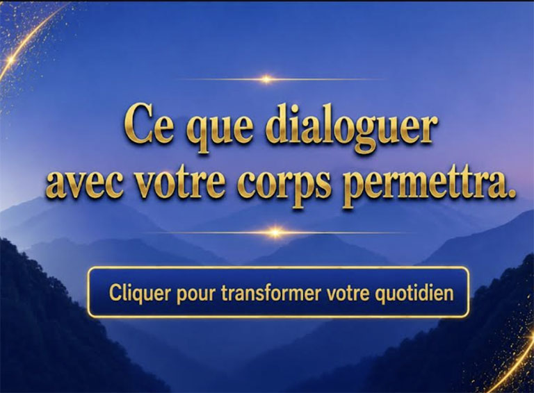Ce que dialoguer avec votre corps permettra.